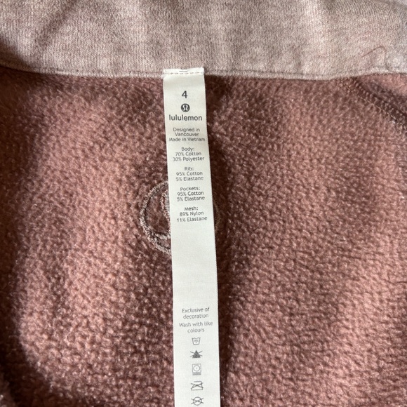 Lululemon full zip sweatshirt 4 - Picture 2 of 4